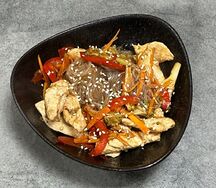 Фунчоза с курицей