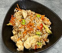 Рис с курицей