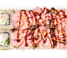 Ролл Лава с креветкой