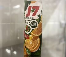 Сок Апельсиновый J7