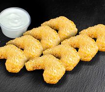 8 креветок в темпуре 