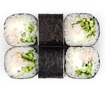 Креветка и огурец