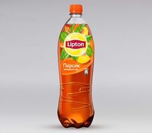 Lipton черный чай Персик