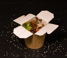 Яичная лапша с овощами