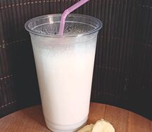 Коктейль молочный Черника-банан