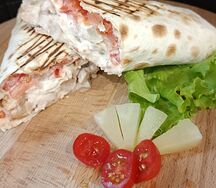 Шаурма ананасовая стандарт с курицей