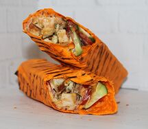 Шашлык из свинины в сырном лаваше большой