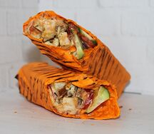 Шашлык из курицы в сырном лаваше стандарт