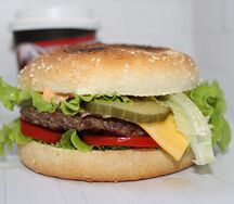 Чизбургер с говядиной