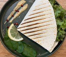 Тортилья с лососем