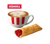 Кофе с пирожком