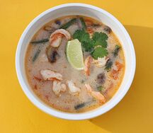 Суп Том Кха с креветками