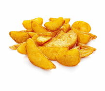 Картофельные дольки и соус