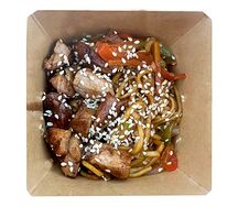 Лапша яичная со свининой