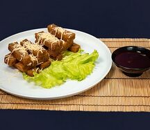 Гренки с чесночным соусом