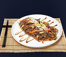 Соба с овощами