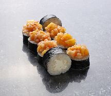 Тартар с креветками по-азиатски