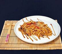 Удон с курицей