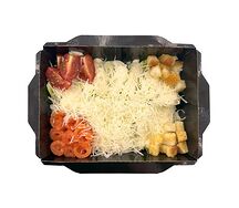 Салат Цезарь с лососем