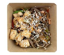 Лапша гречневая с курицей