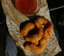 Хрустящие креветки с тайским соусом