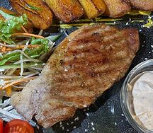 Свиная корейка гриль