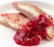 Малиновый крем-чиз