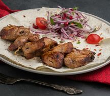 Шашлык из cвинoй шейки