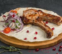 Шашлык из телячьей корейки