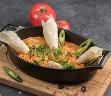 Яичница с бакинскими томатами