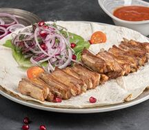 Шашлык из бараньих ребрышек