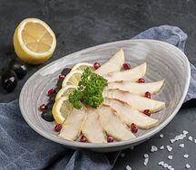 Осетрина горячего копчения