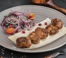 Шашлык из бараньих почек