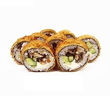 Горячий ролл Филадельфия унаги