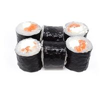 Классический ролл с лососем и сливочным сыром