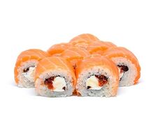 Ролл Филадельфия с икрой