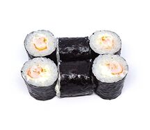 Классический ролл с креветкой и сливочным сыром