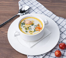 Уха со сливками