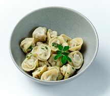 С бараниной и кинзой