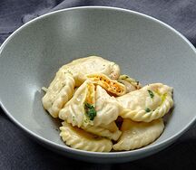 Вареники с капустой