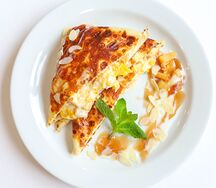 Груша и апельсин