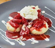 Сырники Клубника со сливками