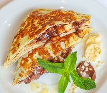 Нутелла и банан