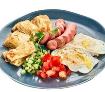 Комбо-завтрак с беконом