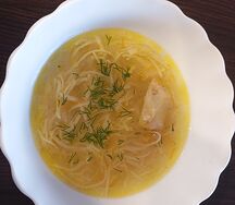 Суп-лапша с курицей