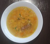 Суп Картофельно-гороховый с мясом