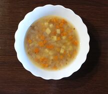 Суп Картофельный с гречневой крупной с мясом