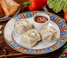 Манты с бараниной