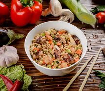 Тяхан с морепродуктами