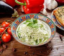 Салат Легкий с капустой